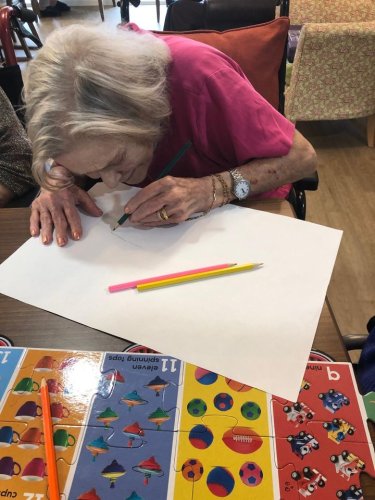 Carousel post from Sherwood Grange Care Home.