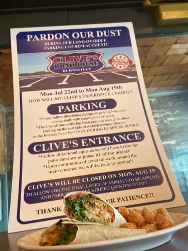 Photo post from Clive's Roadhouse.