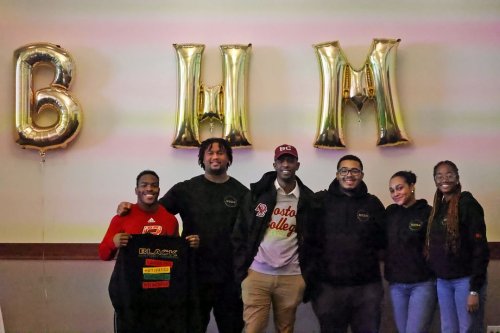 Carousel post from Boston College.