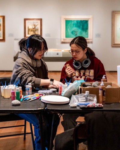 Carousel post from Boston College.