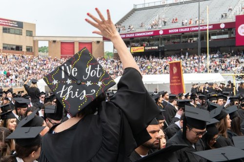 Photo post from Boston College.