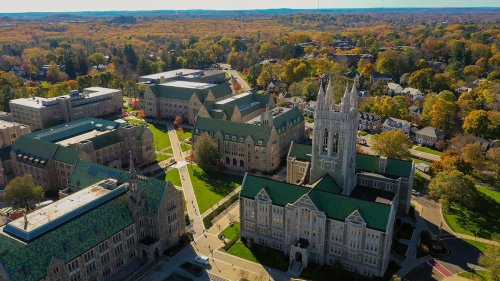 Photo post from Boston College.