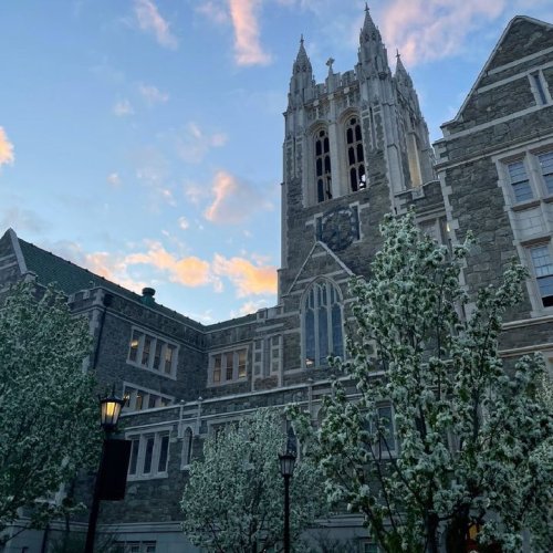 Photo post from Boston College.