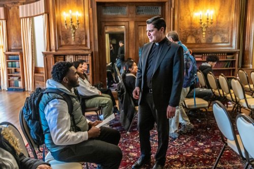 Photo post from Boston College.