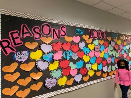 Carousel post from Grassy Creek Elementary School.