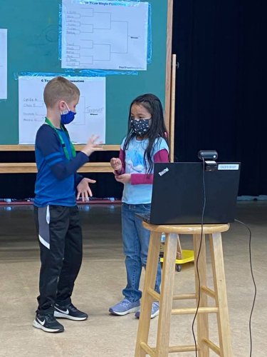 Carousel post from Grassy Creek Elementary School.