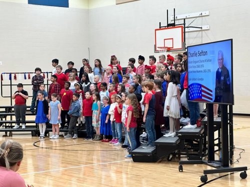 Carousel post from Grassy Creek Elementary School.