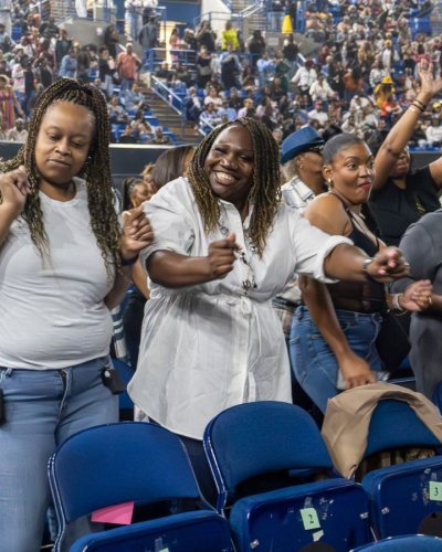 Carousel post from Columbus Civic Center.