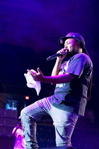 Carousel post from Columbus Civic Center.