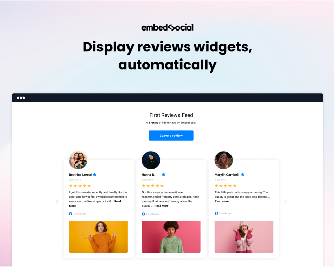 EmbedReviews widgets