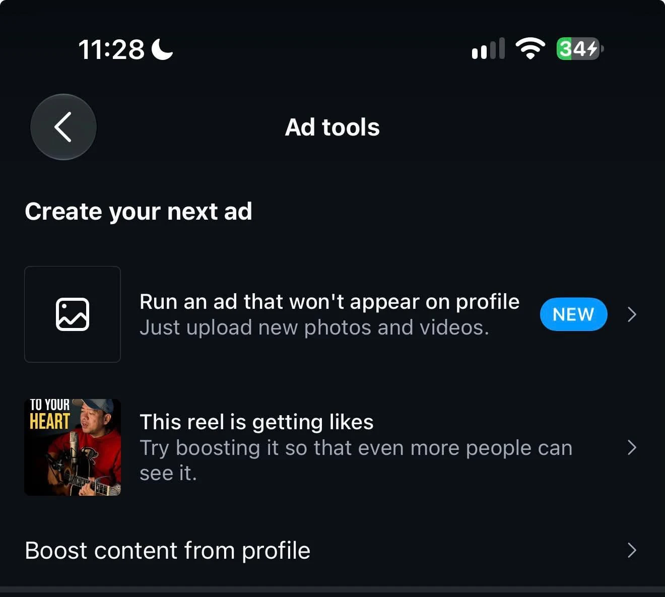 Instagram tests ads that skip your profile