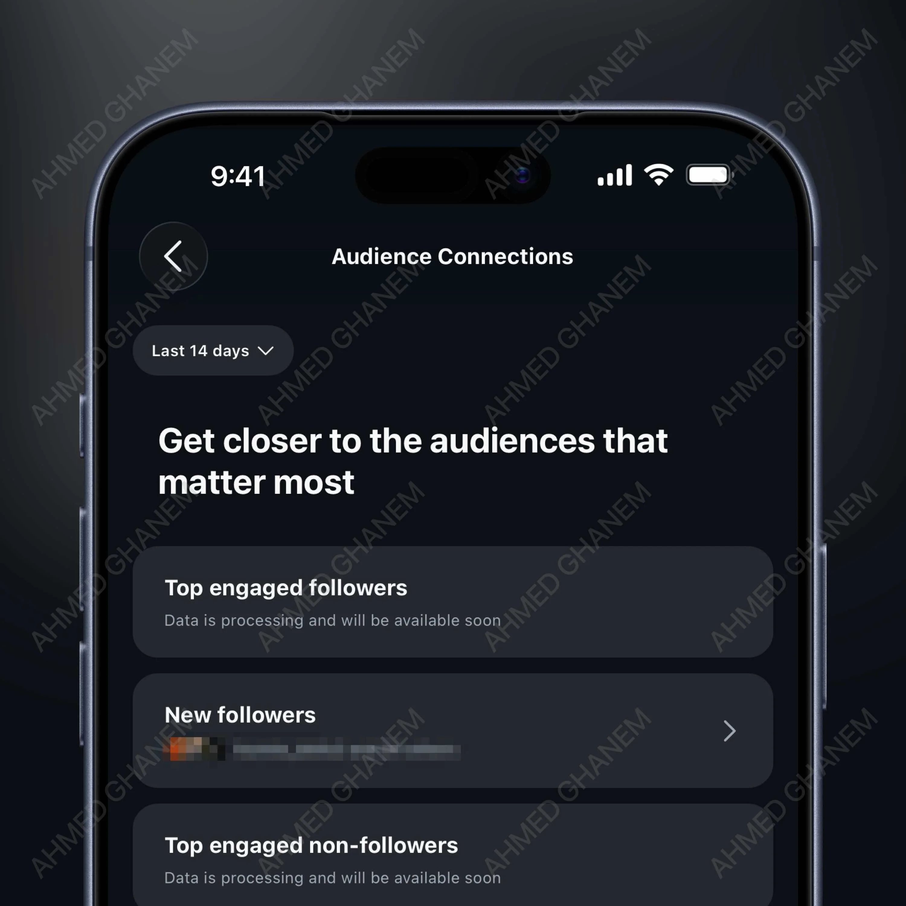 instagram audience connections feature