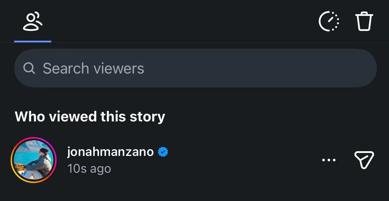 instagram story view timestamps