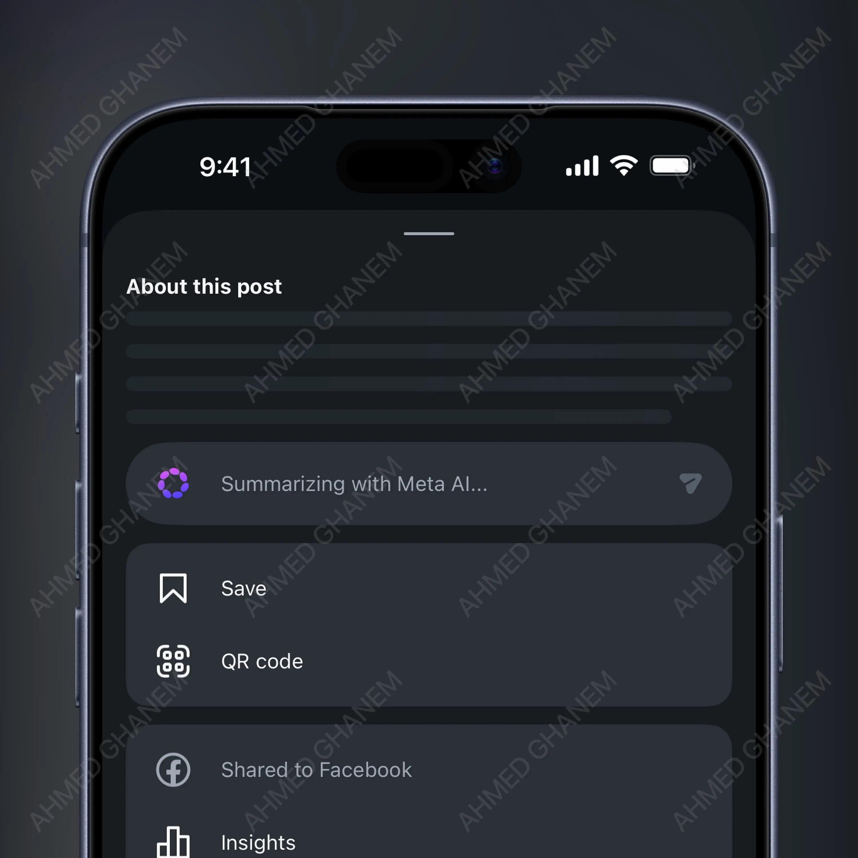 instagram meta ai post summaries update