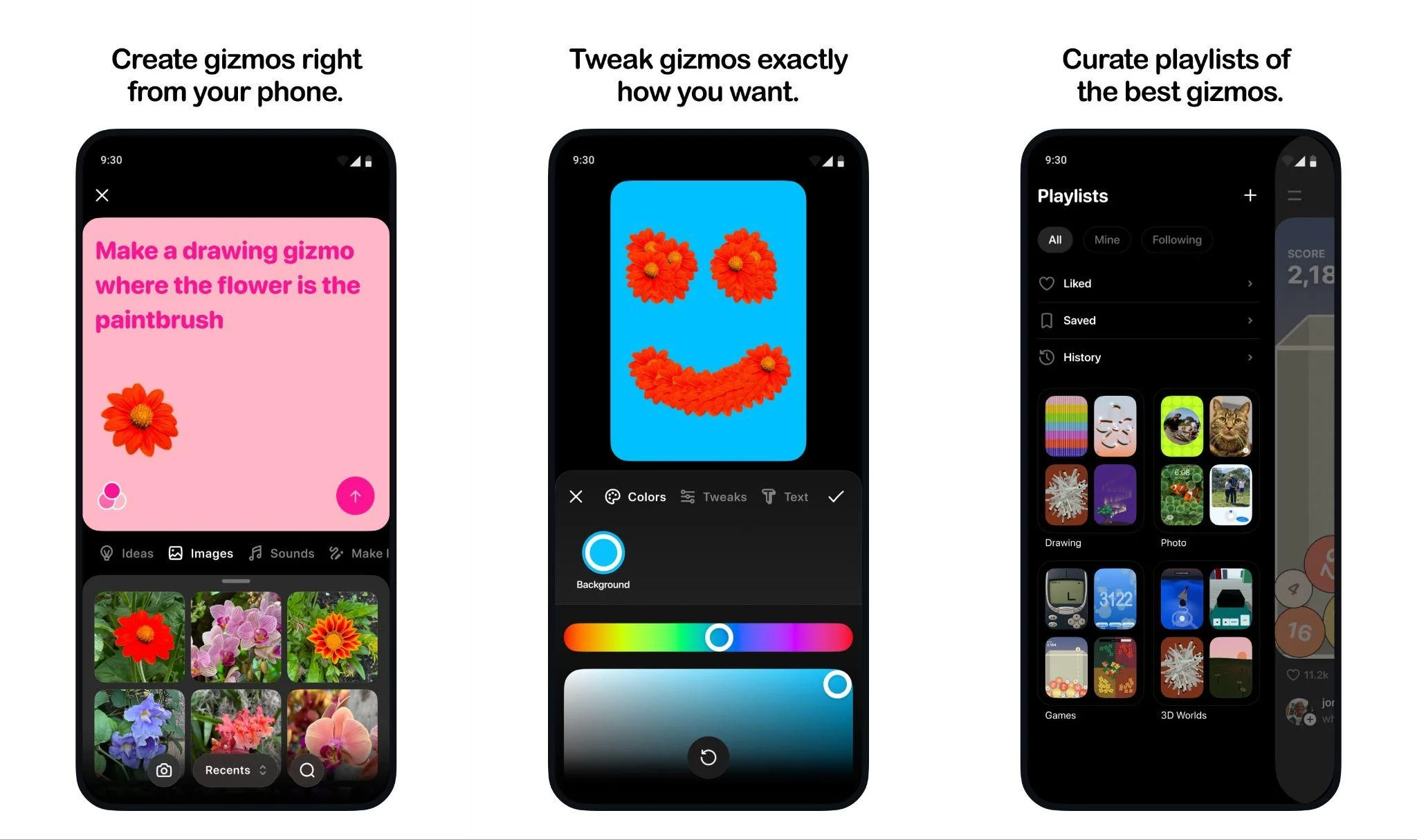 meta pocket gizmos app