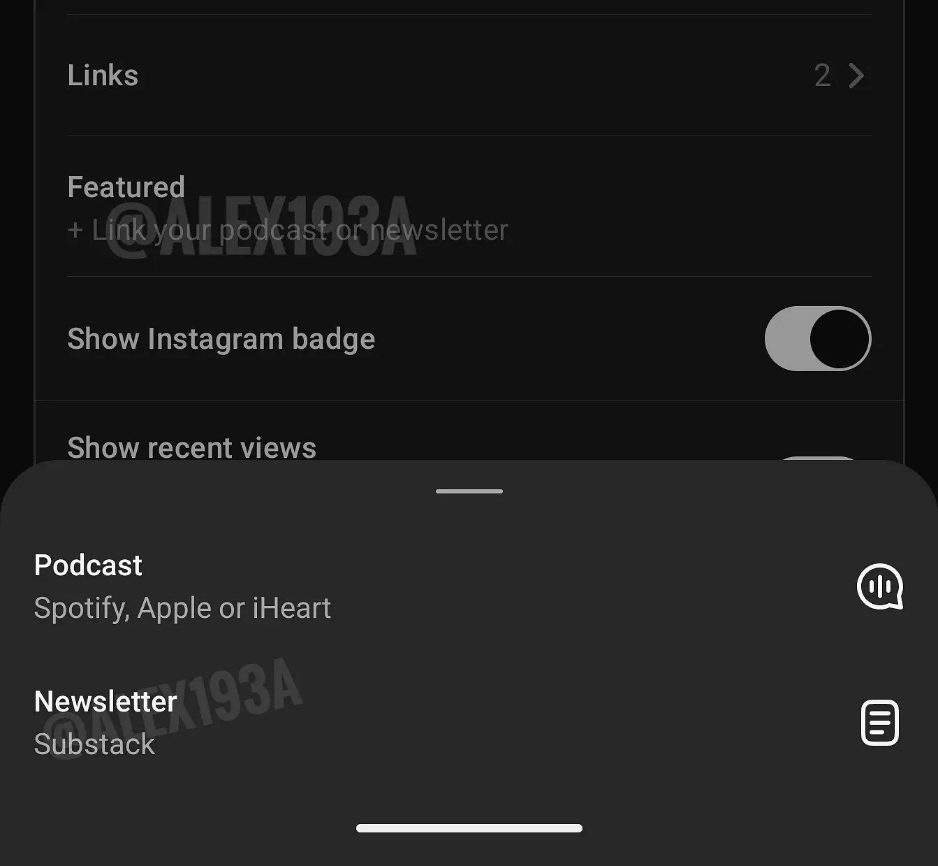 Threads may let users link a Substack newsletter to their profile