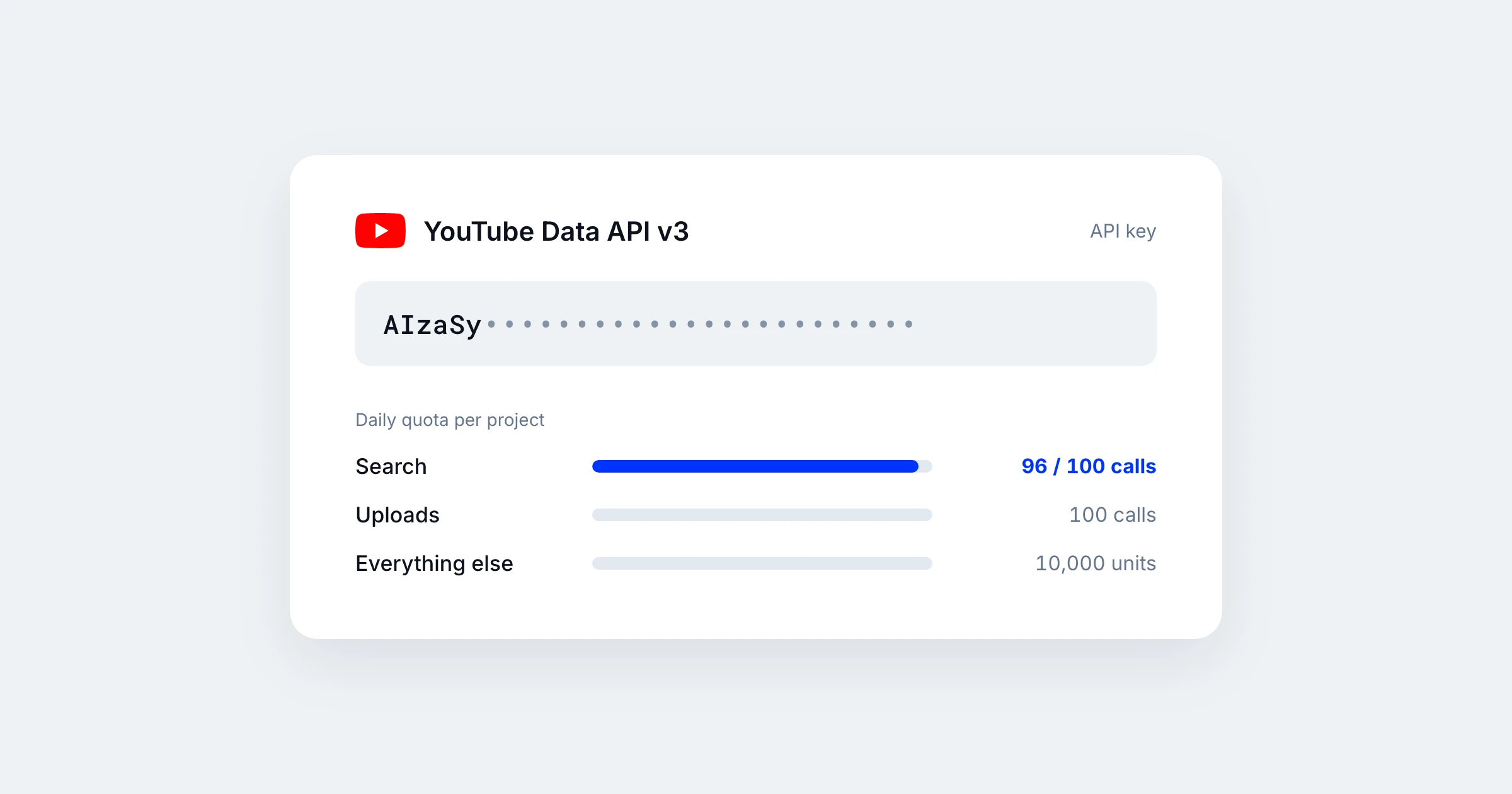 YouTube API Key: How to Get One and What It Really Costs