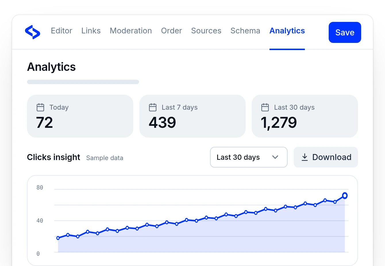 Un chat de IA que crea un informe a partir de reseñas y UGC de EmbedSocial