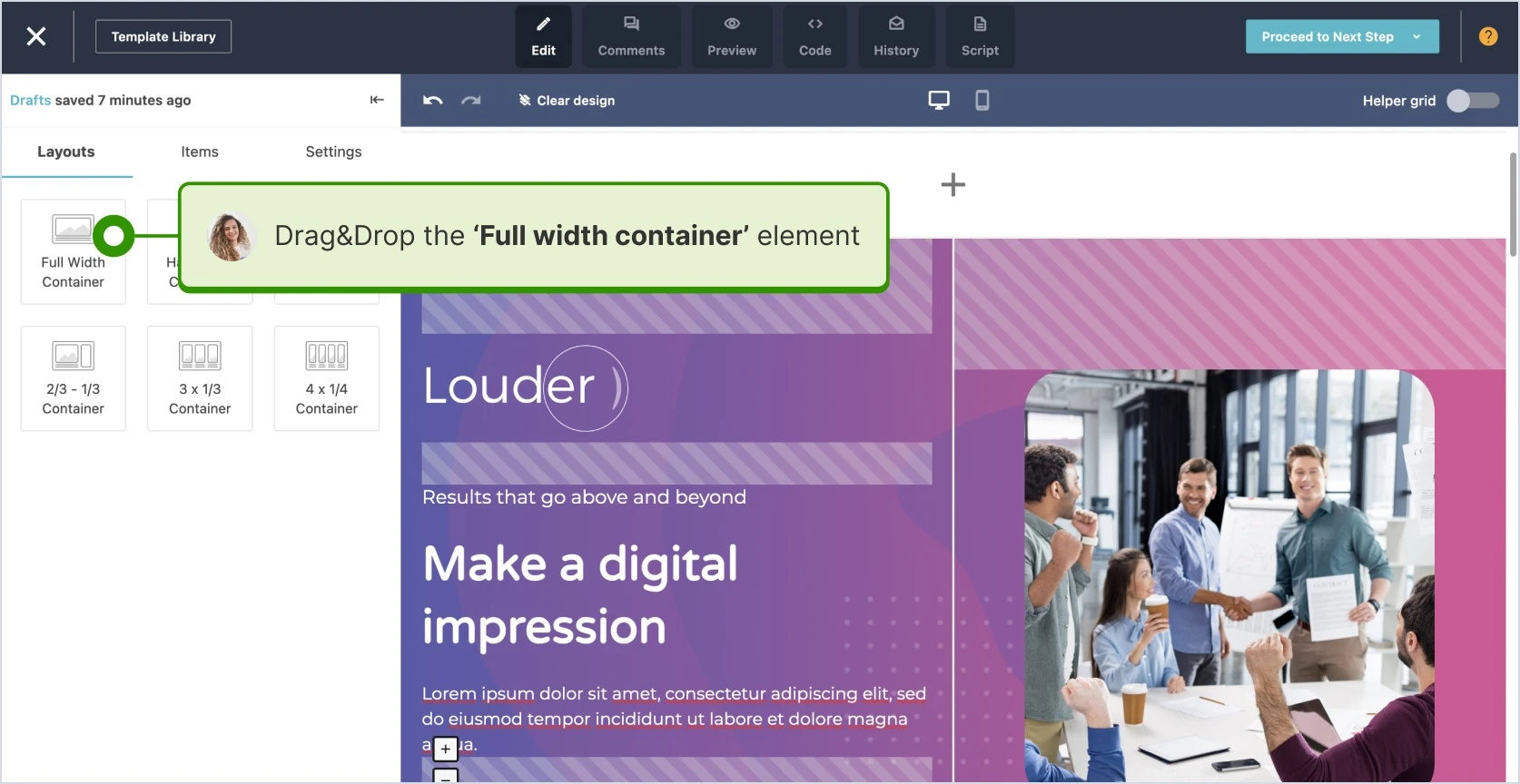 adding a container