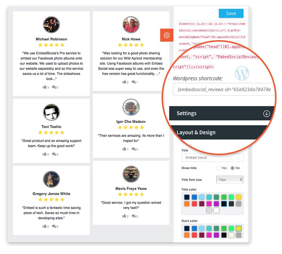 facebook reviews wordpress plugin