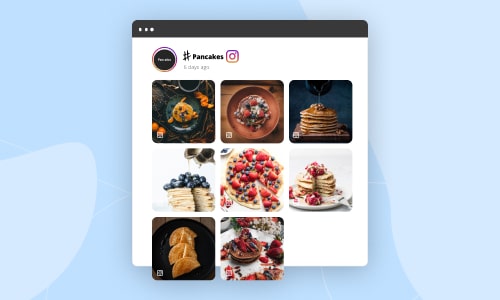 embed instagram hashtag feed