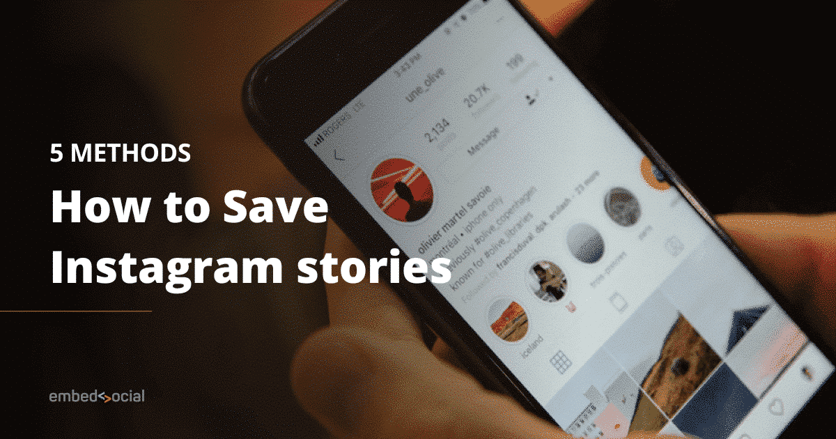 save story ig iphone