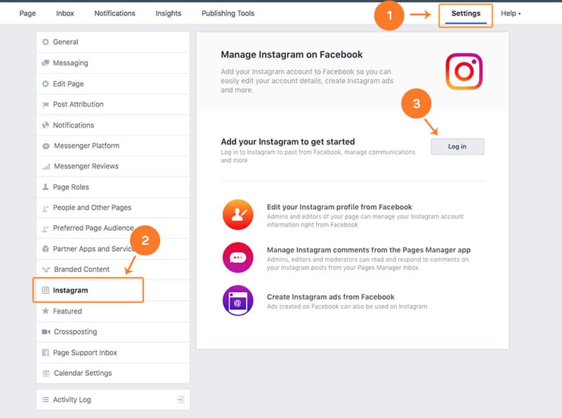 How To Add Instagram Link To Facebook Bio