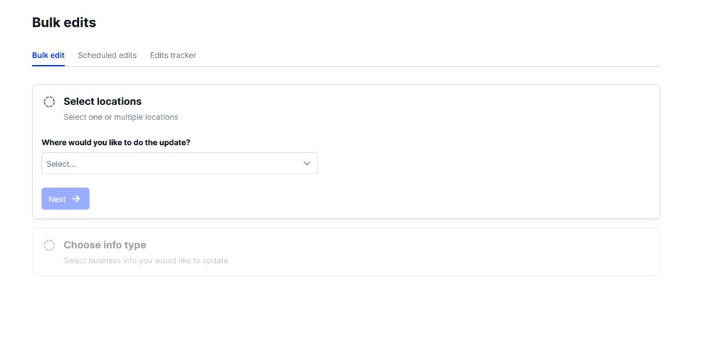 bulk edit your google business profiles