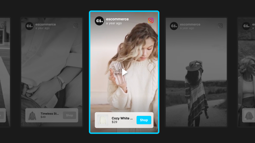 Dark Instagram Slider