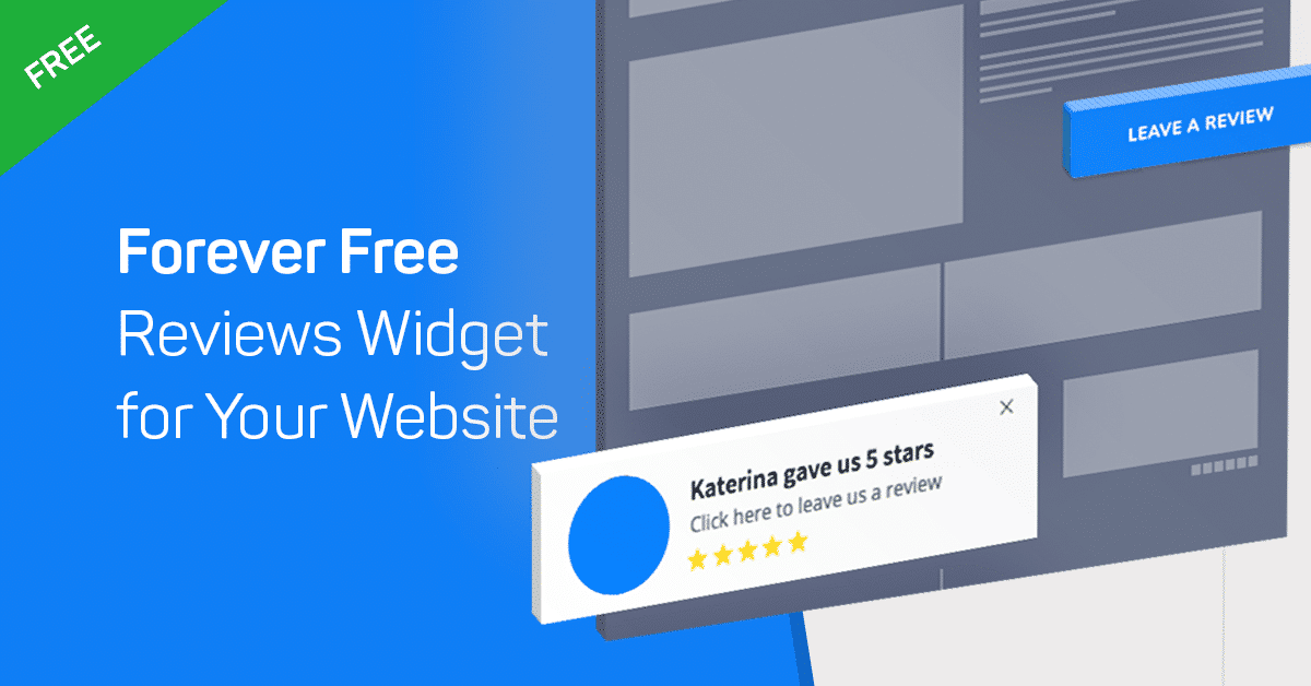 Forever Free Reviews Widget for Your 