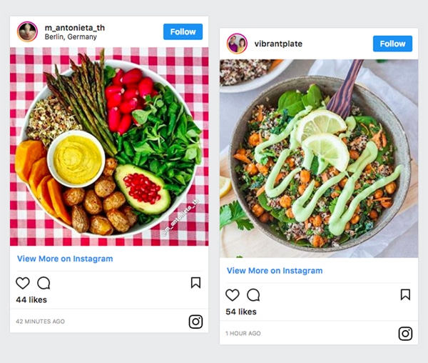 embed Instagram feed