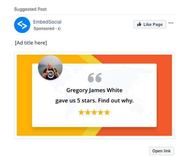 facebook review email