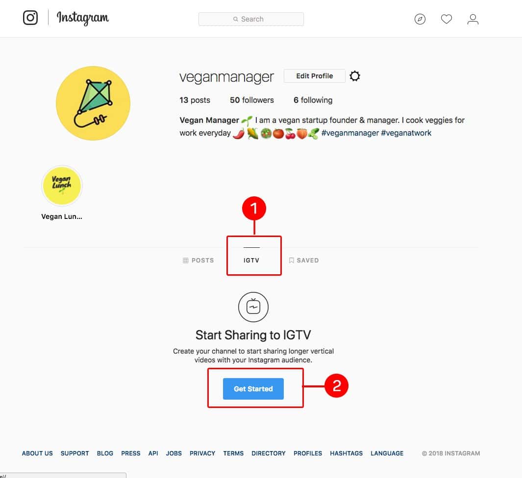 the first step before uploading your first igtv is to create your igtv channel to do this follow these steps - how to see who i asked to follow on instagram