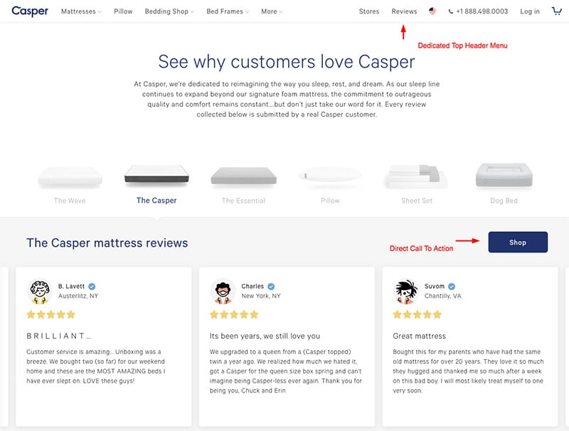 eCommerce social proof_Top Customer Testimonial Examples