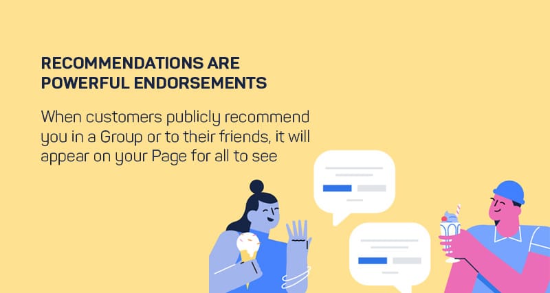 Vorteile von Facebook-Empfehlungen