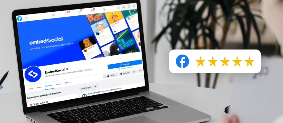 facebook page layout template 2022