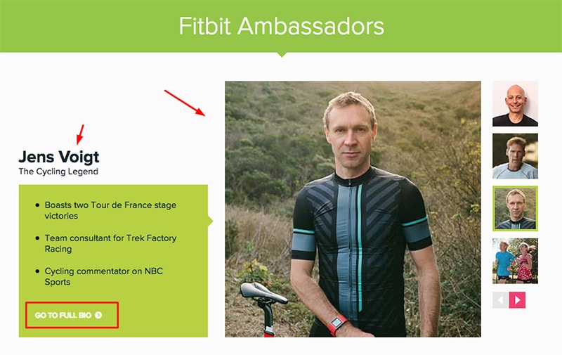 Fitbit ambassadors