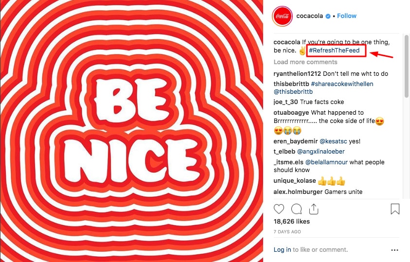 coca cola instagram