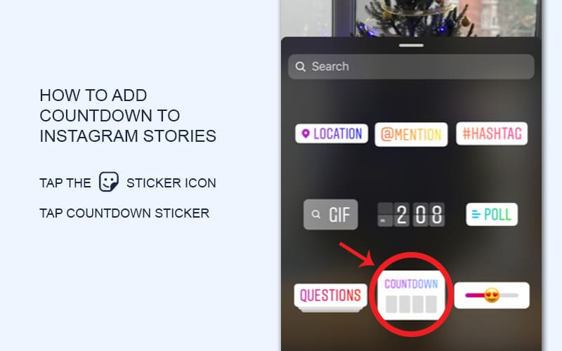 instagram stories countdown