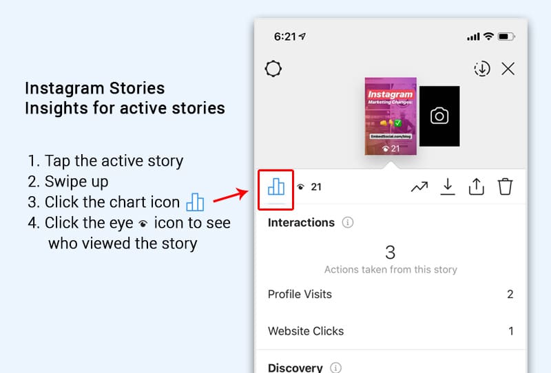 Can Instagram Visitors See Your History Instagram Stories Analytics Everything You Need To Know