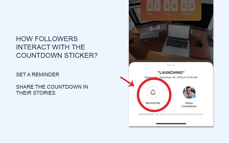 instagram countdown reminder - instagram followers countdown