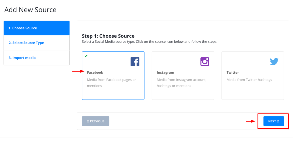 embed facebook feed on website step 2