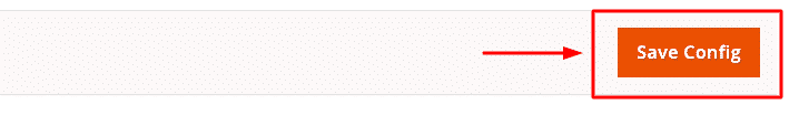 Save magento key
