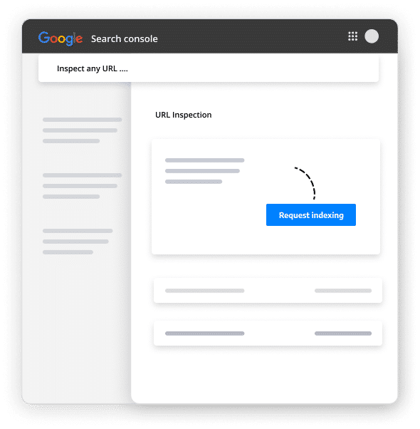 inspect url in google search console