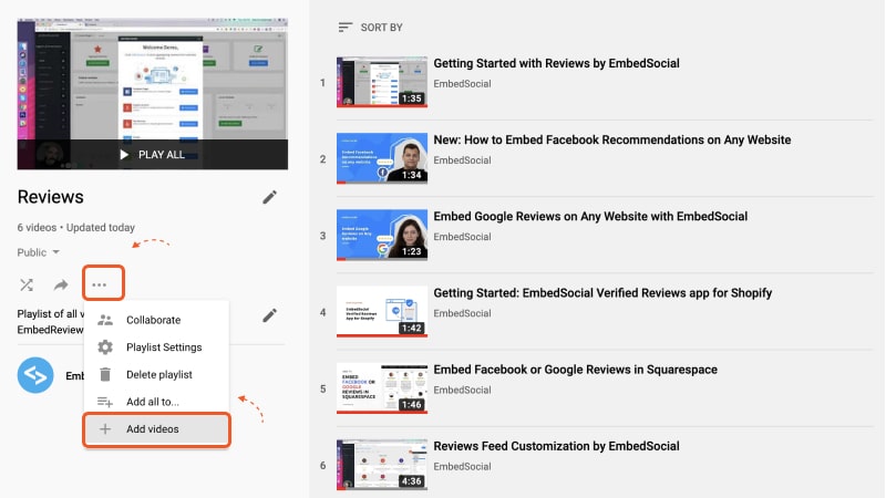 How to Embed YouTube Video Playlist on Any Website