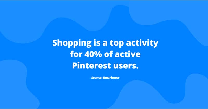 top activity statistics on pinterest