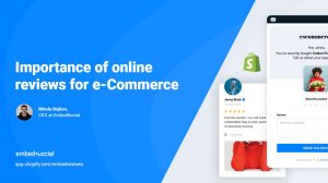 importance of online reviews, ecommerce, webinar, embedsocial