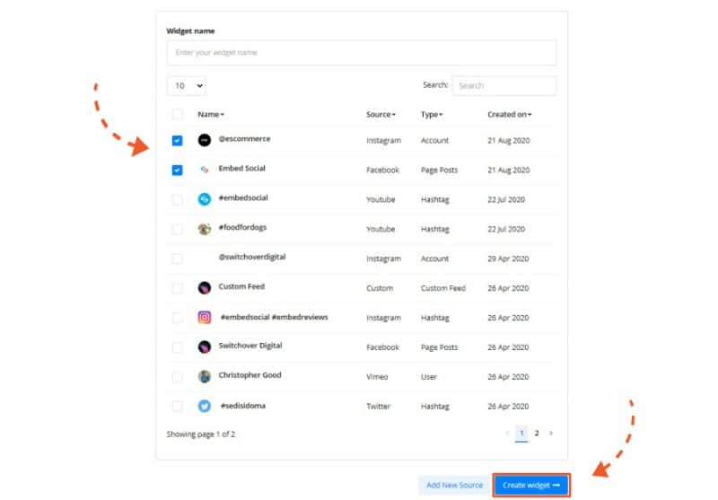 Examples of Social Media Feeds for Any Website - EmbedSocial