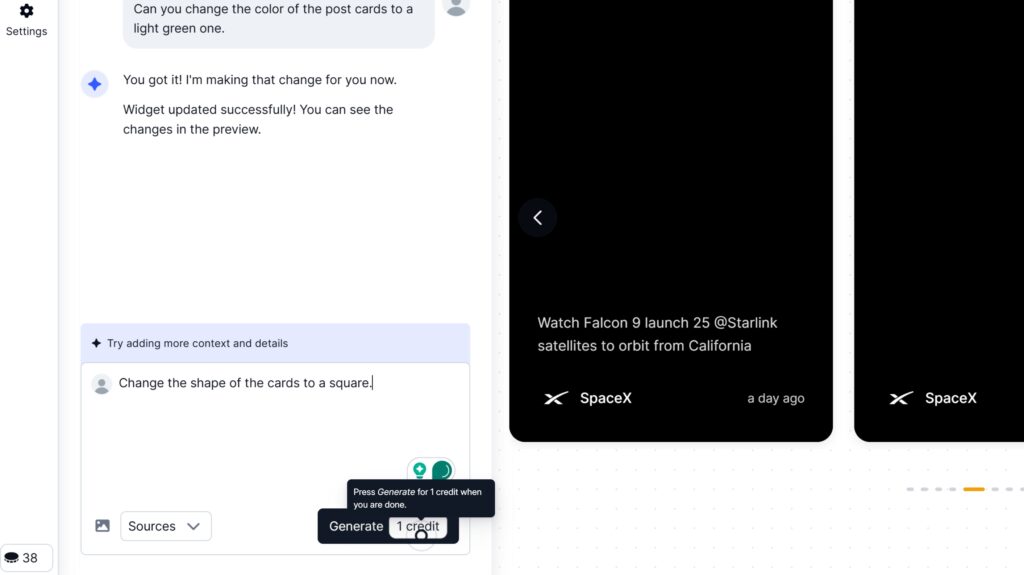 customize your twitter website widget
