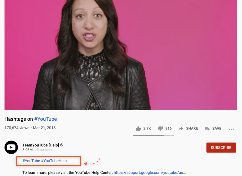 YouTube Hashtags: Complete Guide on How to Use Them - EmbedSocial